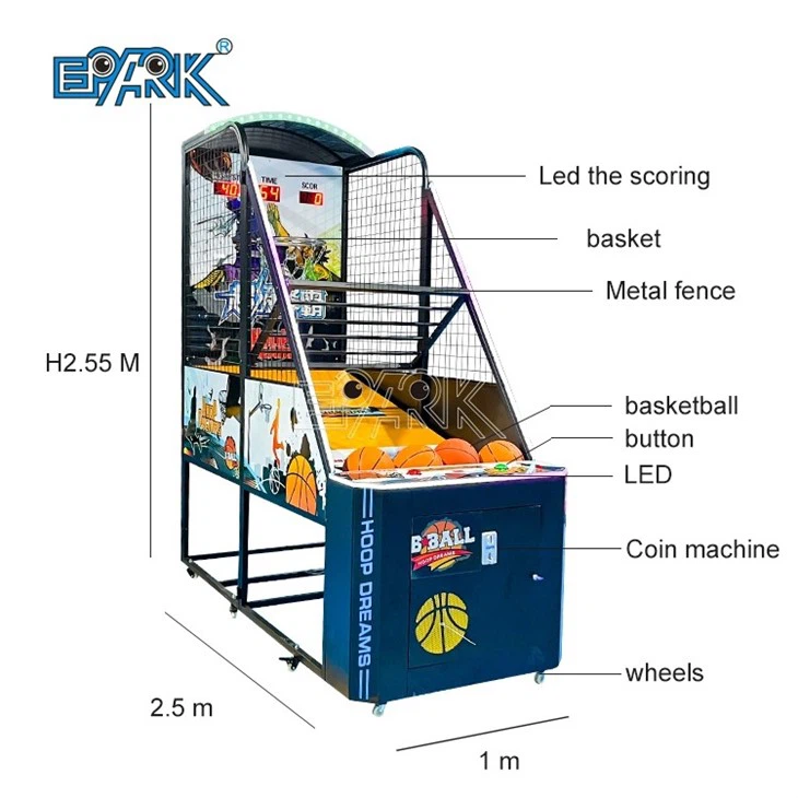 Hoop Dreams Basketball Game Machine