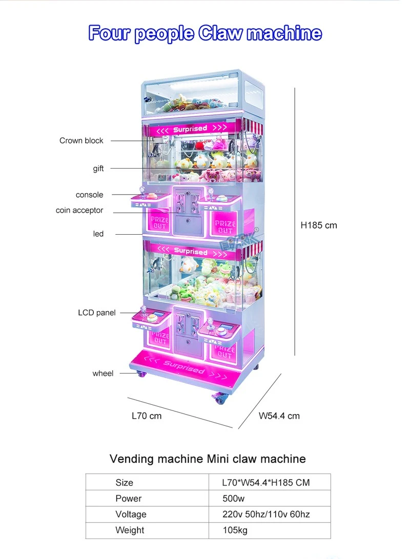Four People Claw Machine 2 Four People Claw Machine 2