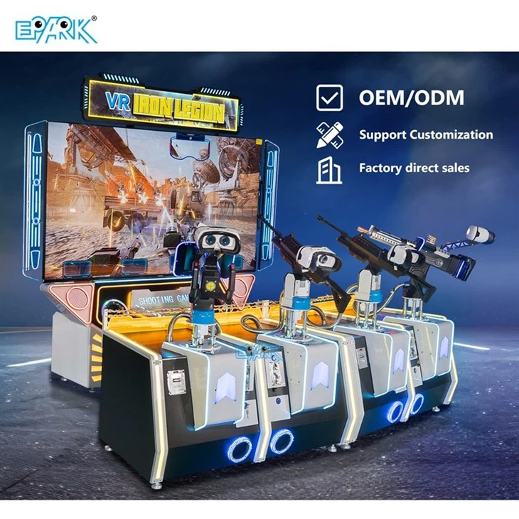 VR Lron Legion Shooting Game Machine factory